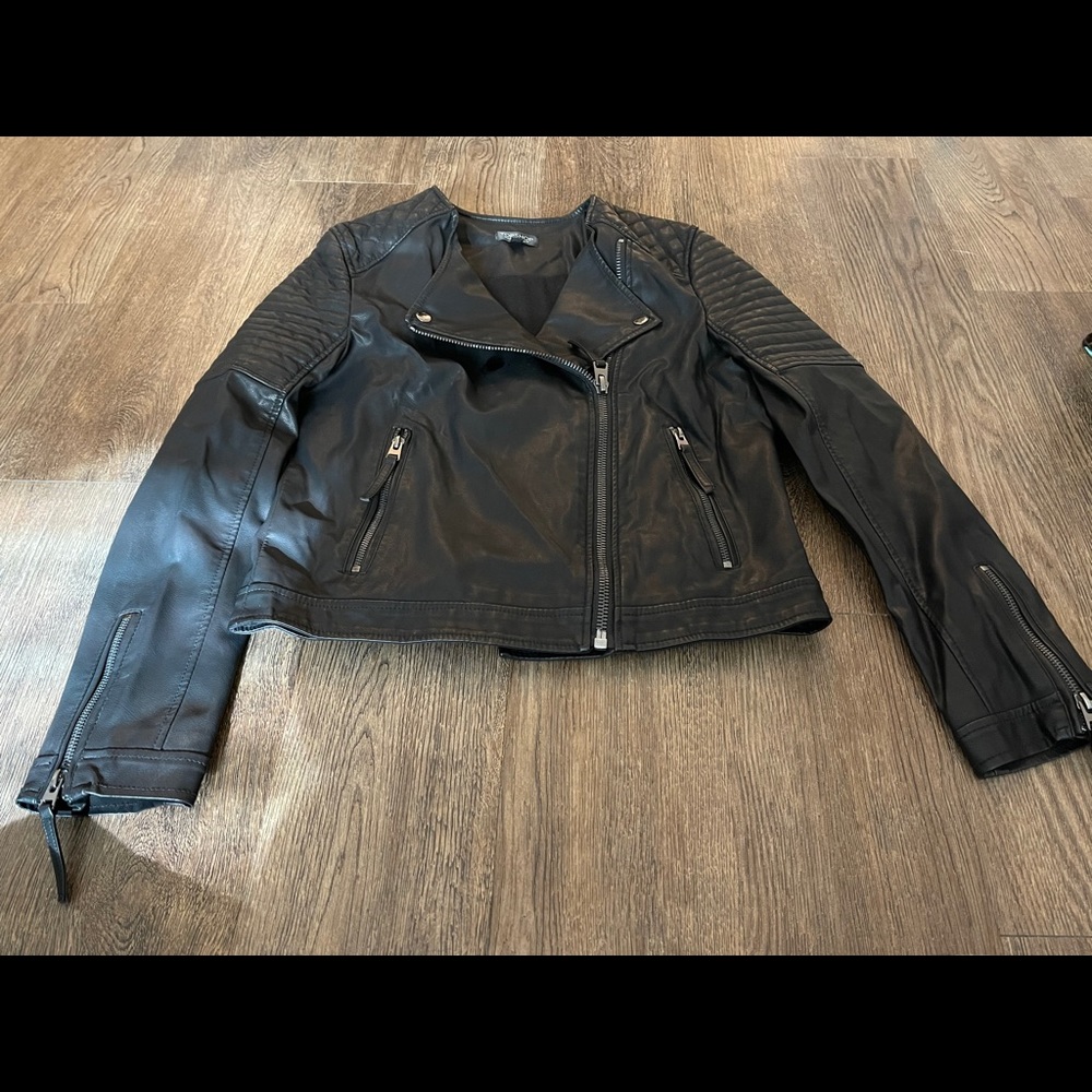 Leather jacket